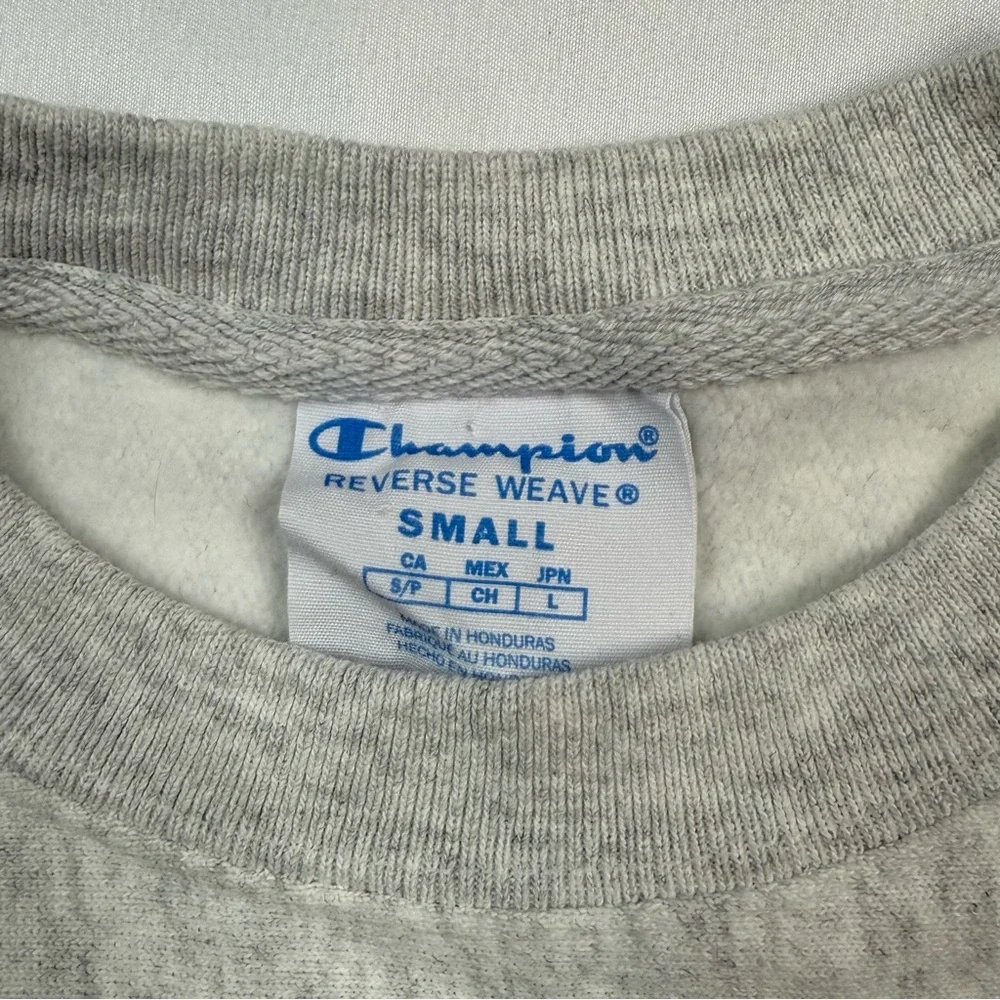 Champion Reverse Weave Florida Gators Crewneck Sweatshirt Sz Small Heathered B9 - Picture 3 of 8